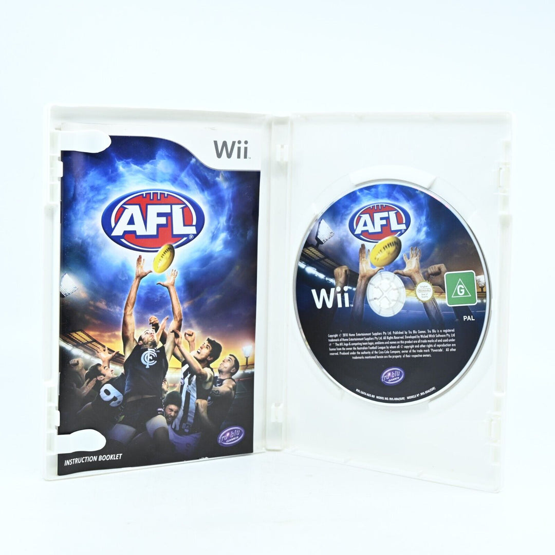 AFL - Nintendo Wii Game + Manual - PAL - MINT DISC!