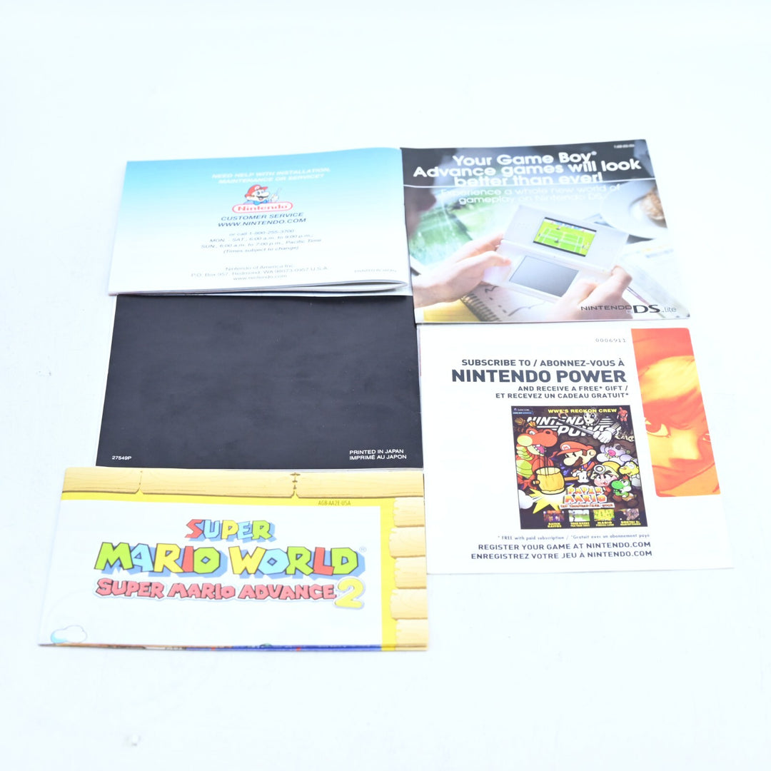Super Mario World: Super Mario Advance 2 - Nintendo GBA Boxed Game - FREE POST!