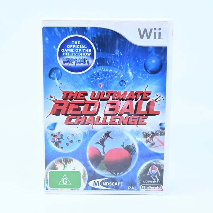 The Ultimate Red Ball Challenge - Nintendo Wii Game + Manual - PAL - MINT DISC!