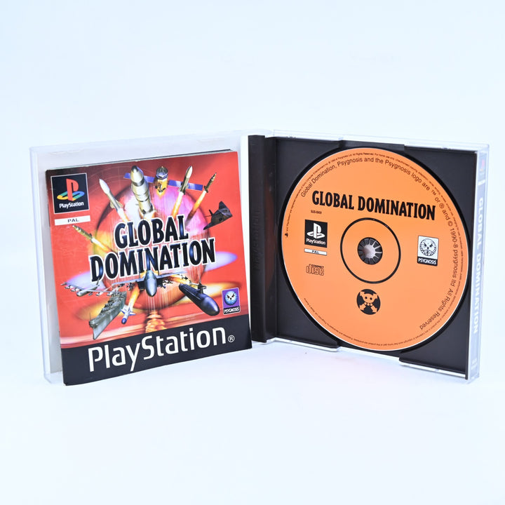 Global Domination - Sony Playstation 1 / PS1 Game + Manual - PAL - MINT DISC!