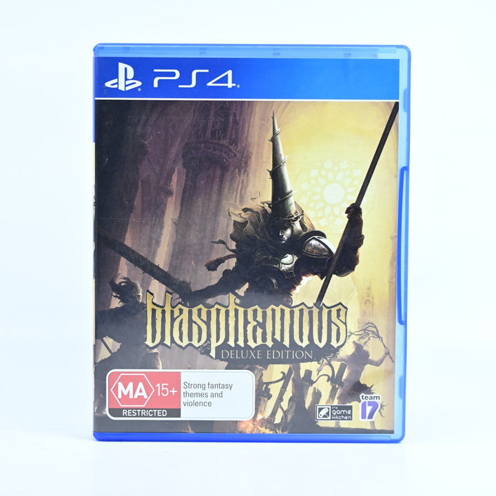 Blasphemous Deluxe Edition - Sony Playstation 4 / PS4 Game - MINT DISC!