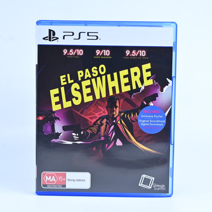 El Paso Elsewhere - No Poster - Sony Playstation 5 / PS5 Game - MINT DISC!