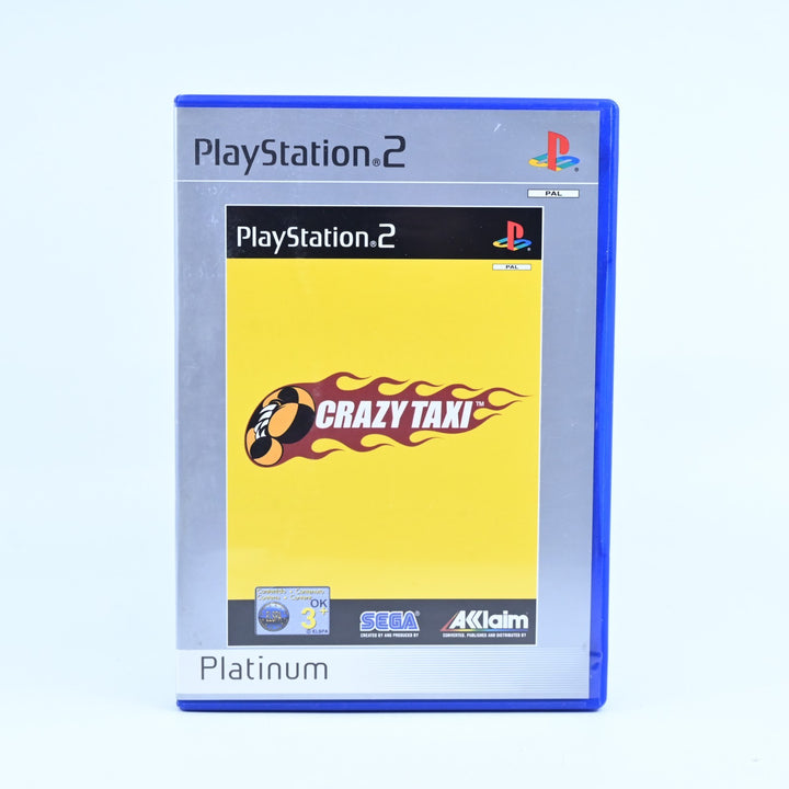 Crazy Taxi - Sony Playstation 2 / PS2 Game + Manual - PAL - MINT DISC!