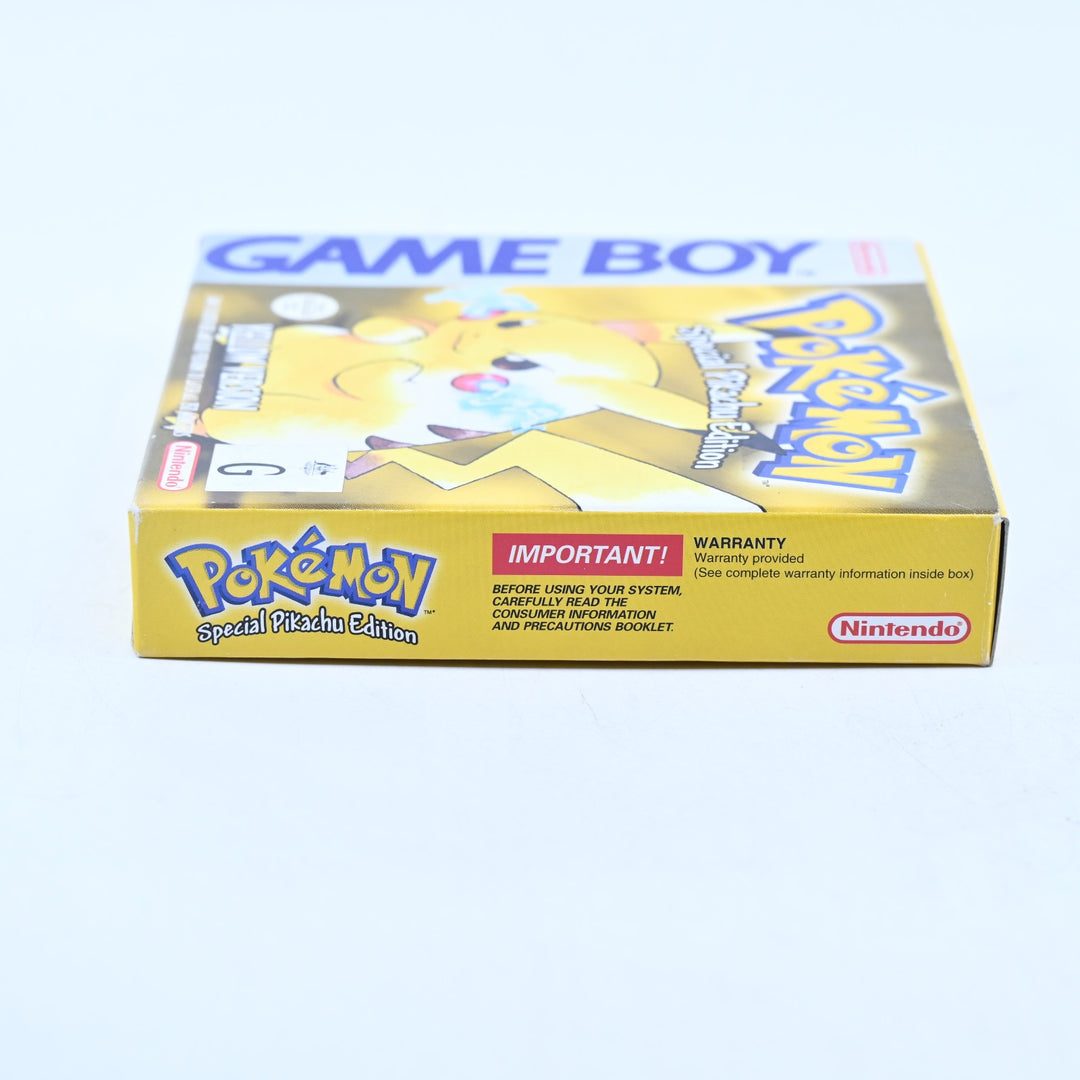 Pokemon Yellow Version - Nintendo Gameboy Boxed Game - PAL - NEW SAVE BATTERY!