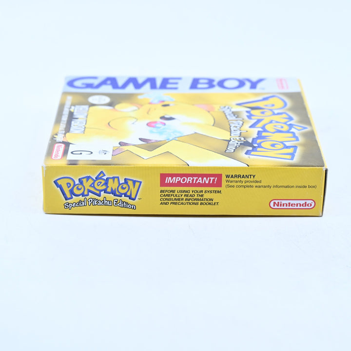 Pokemon Yellow Version - Nintendo Gameboy Boxed Game - PAL - NEW SAVE BATTERY!
