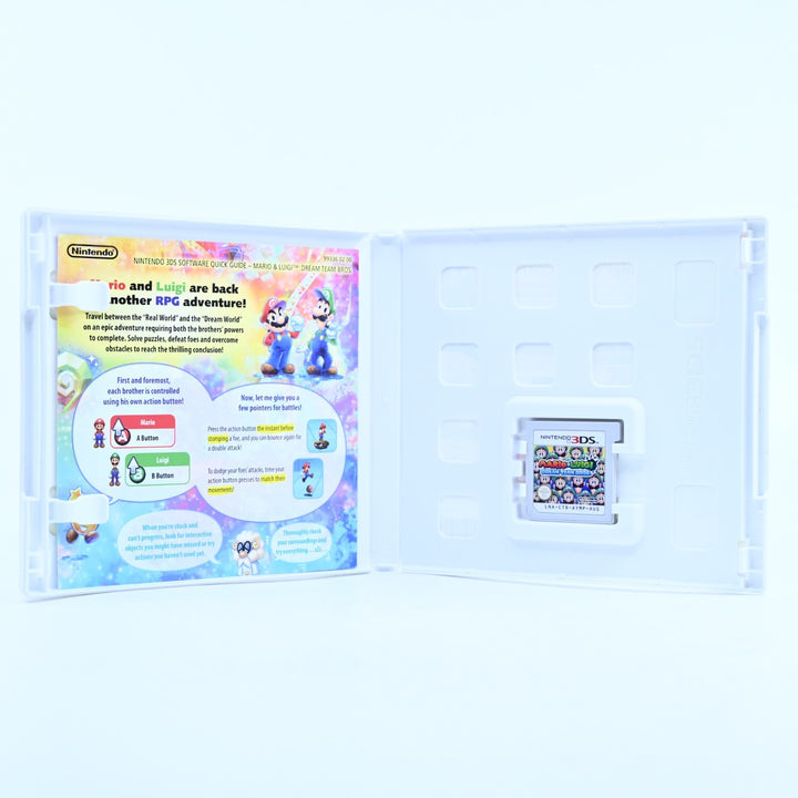 Mario & Luigi: Dream Team Bros. - Nintendo 3DS Game - PAL + Manual - FREE POST!