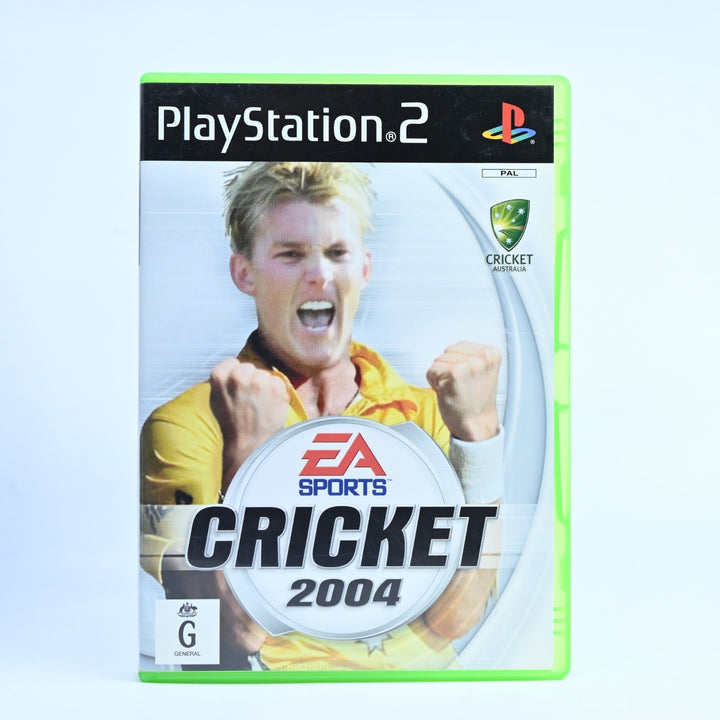 Cricket 2004 - Sony Playstation 2 / PS2 Game + Manual - PAL - MINT DISC!