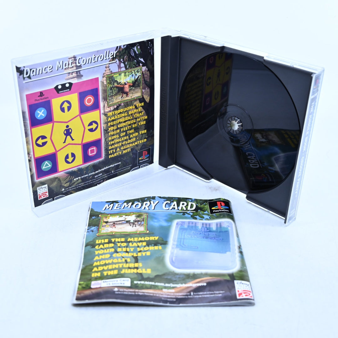 The Jungle Book - Groove Party - Sony Playstation 1 / PS1 Game + Manual - PAL