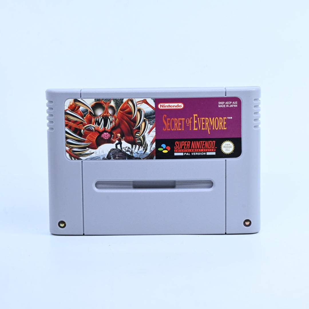 Secret of Evermore - Super Nintendo / SNES Boxed Game - PAL - FREE POST!