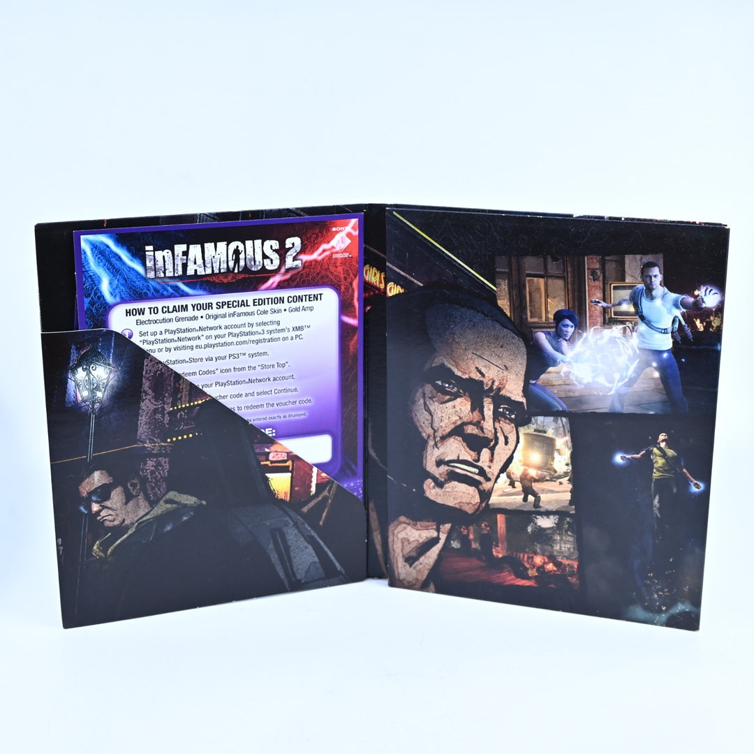 Infamous 2 - Special Edition (Lenticular Cover) - PS3 Game + Manual