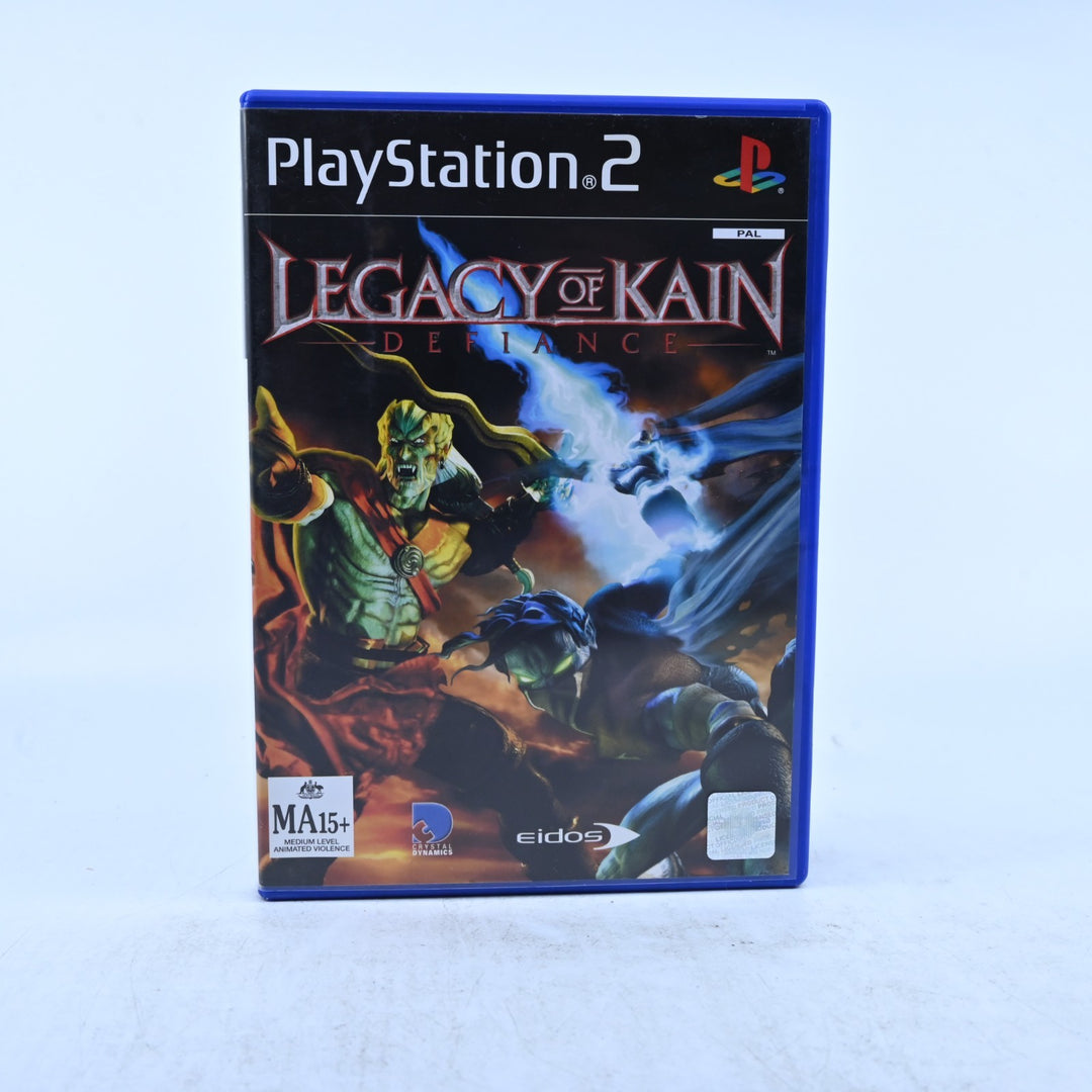 Legacy of Kain - Defiance - Sony Playstation 2 / PS2 Game + Manual - PAL