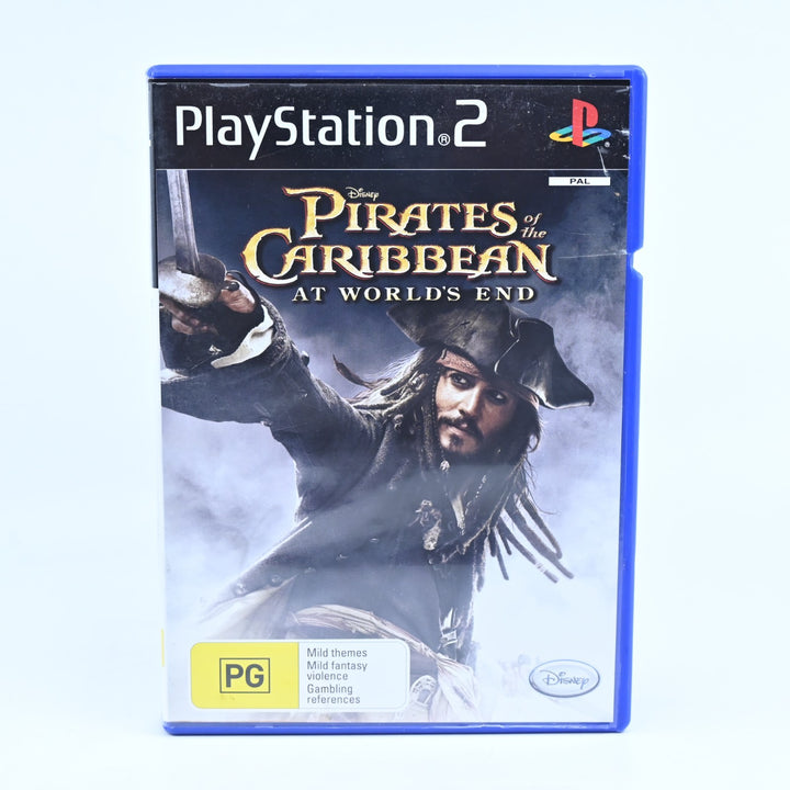 Pirates of the Caribbean: At Worlds End - PS2 Game + Manual - PAL - MINT DISC!