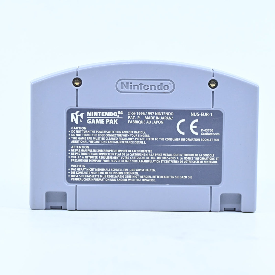 LIKE NEW! Super Smash Bros. - N64 / Nintendo 64 Game - PAL - FREE POST!