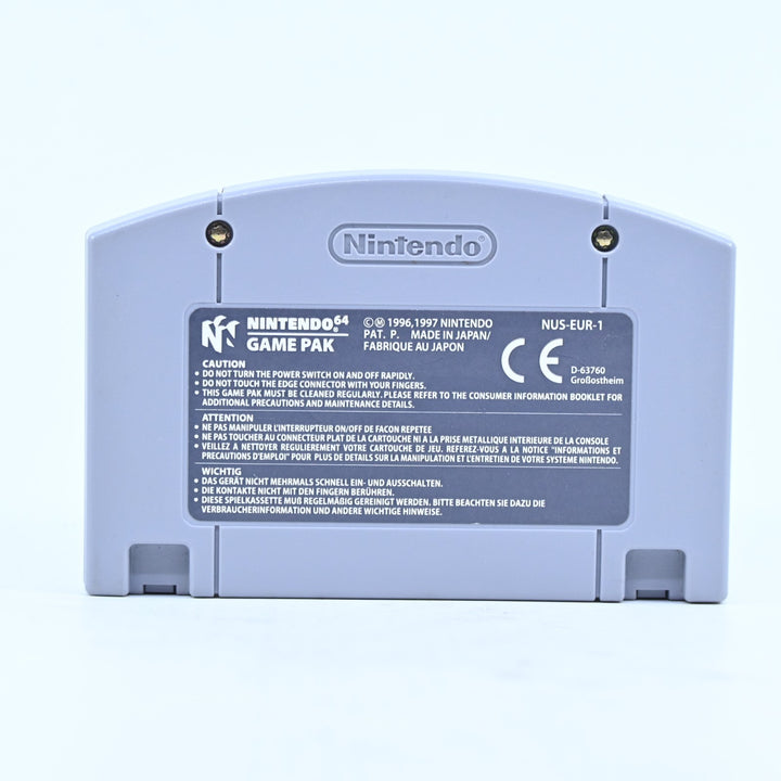 LIKE NEW! Super Smash Bros. - N64 / Nintendo 64 Game - PAL - FREE POST!