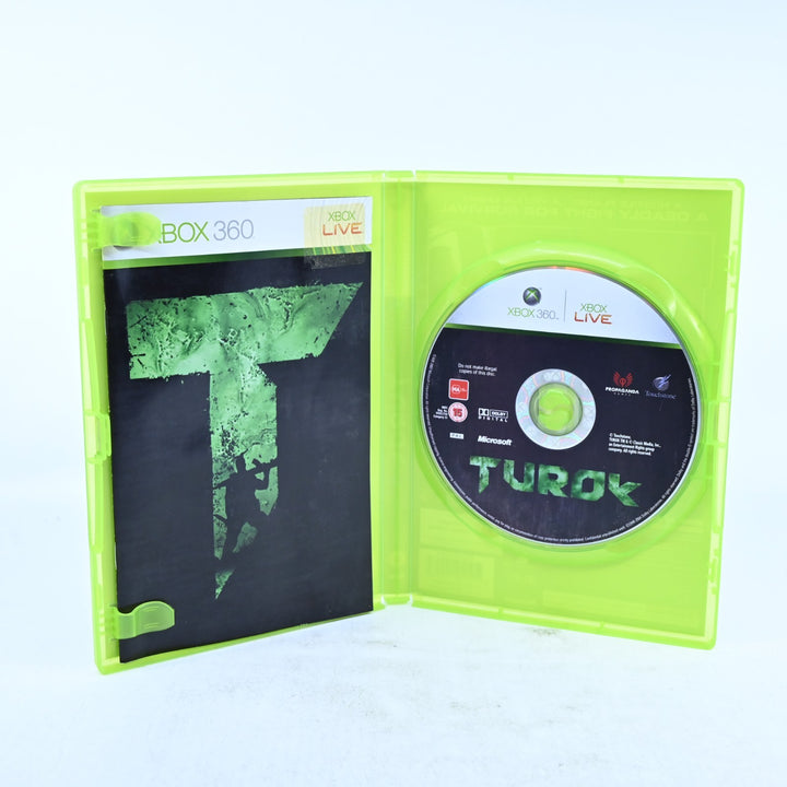 Turok - Xbox 360 Game + Manual - PAL - MINT DISC!