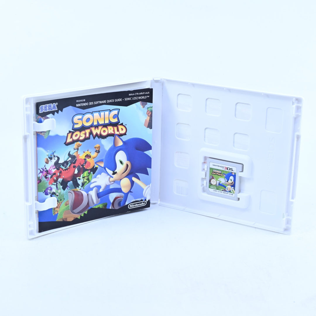Sonic Lost World - Nintendo 3DS Game - PAL + Manual - FREE POST!