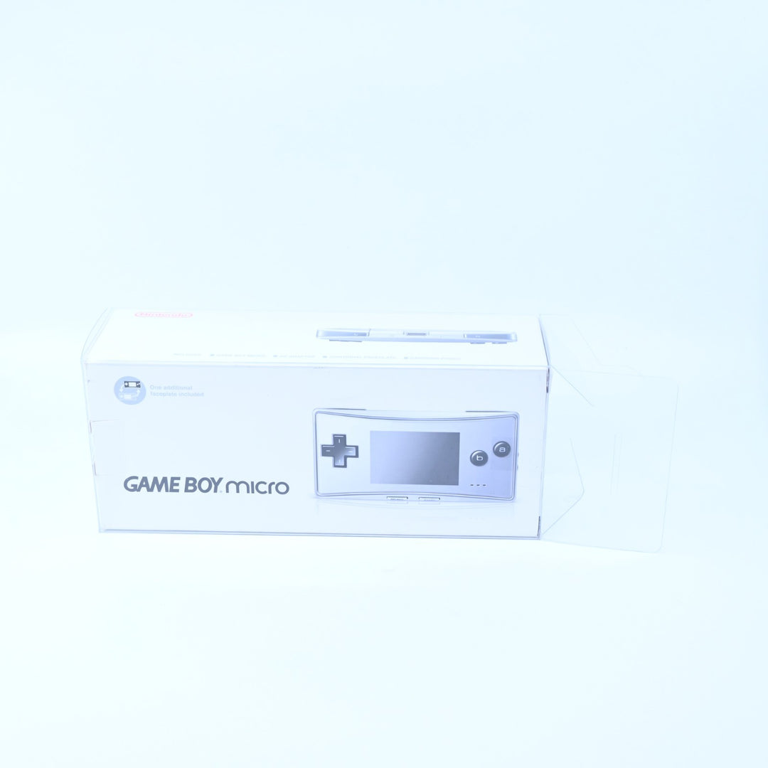 UNUSED! Silver Gameboy Micro - Nintendo Gameboy Micro Boxed Console
