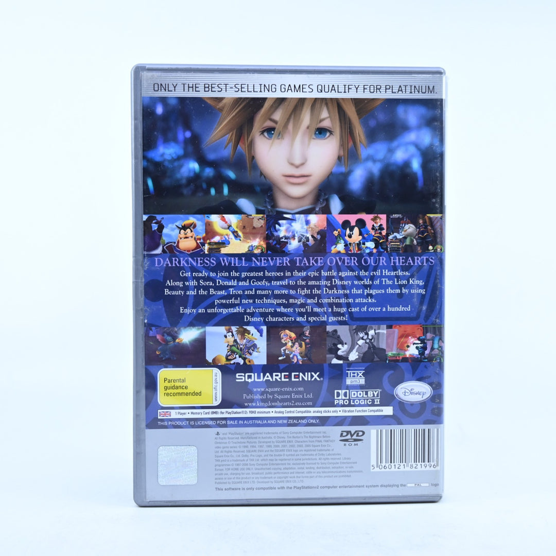 Kingdom Hearts II - Sony Playstation 2 / PS2 Game - No Manual - PAL
