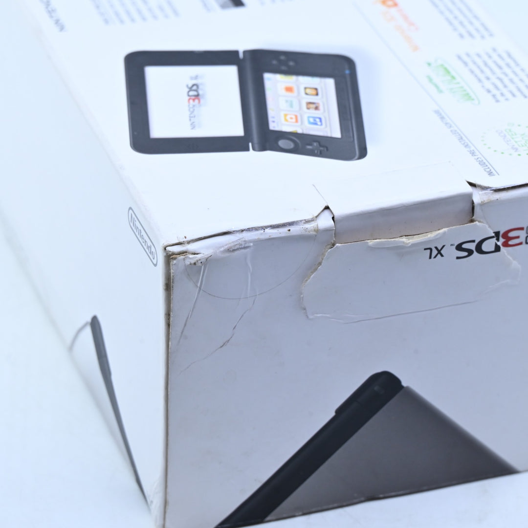 SEALED! - Silver / Black - Nintendo 3DS XL Boxed Console - SPR-001(EUR) - PAL