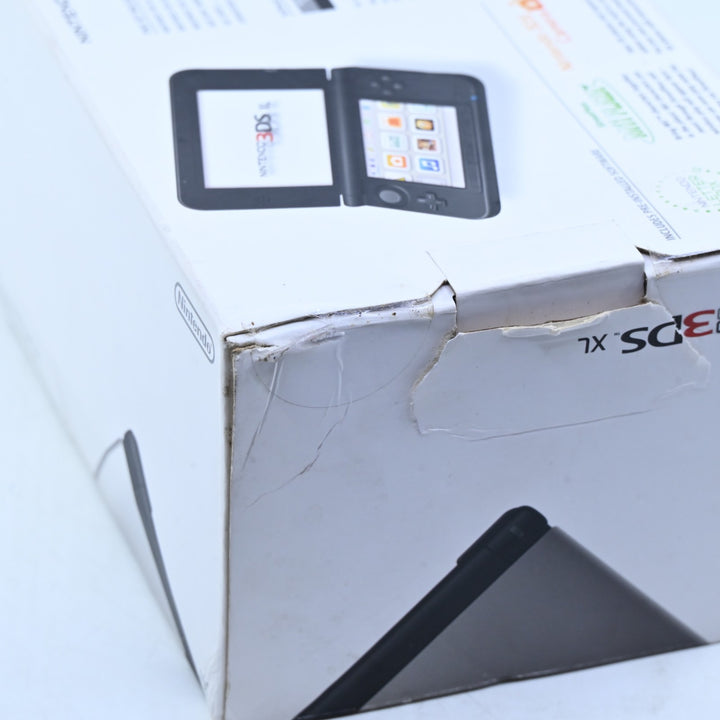 SEALED! - Silver / Black - Nintendo 3DS XL Boxed Console - SPR-001(EUR) - PAL