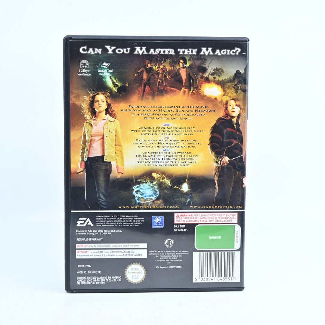 Harry Potter And The Goblet Of Fire - Nintendo Gamecube Game + Manual - PAL