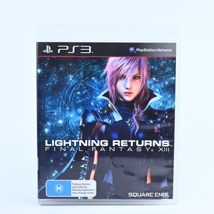 Lightning Returns: Final Fantasy XIII - Sony Playstation 3 / PS3 Game + Manual