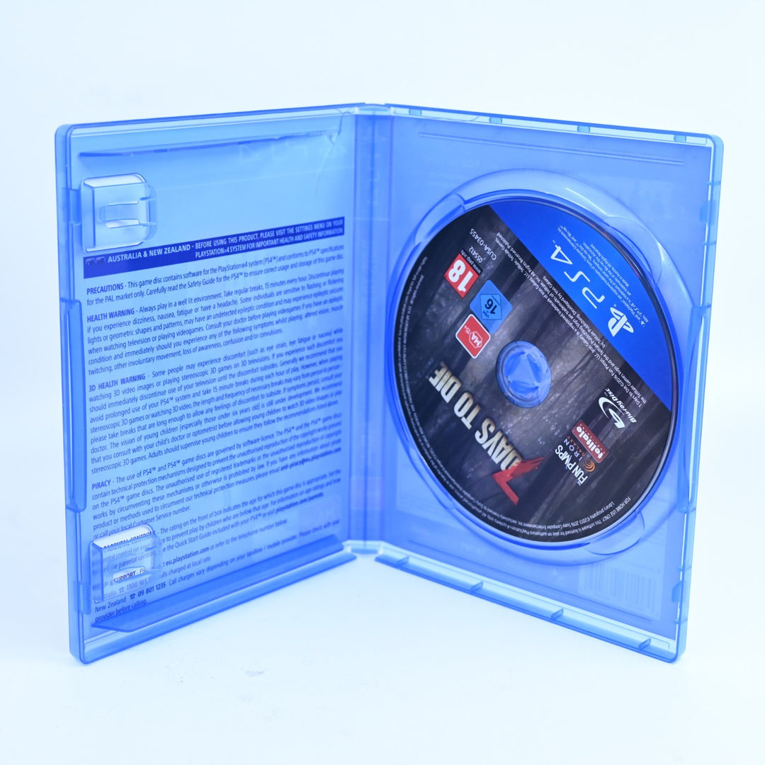 7 Days to Die - Sony Playstation 4 / PS4 Game - MINT DISC