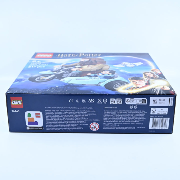 SEALED! LEGO 76443 Harry Potter - Hagrid & Harry's Motorcycle Ride - Toy