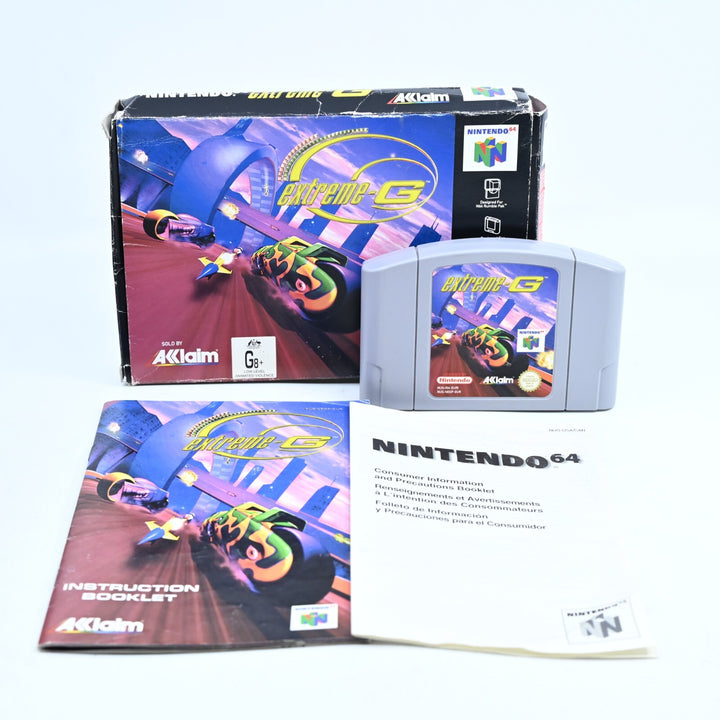 Extreme-G - N64 / Nintendo 64 Boxed Game - PAL - FREE POST!