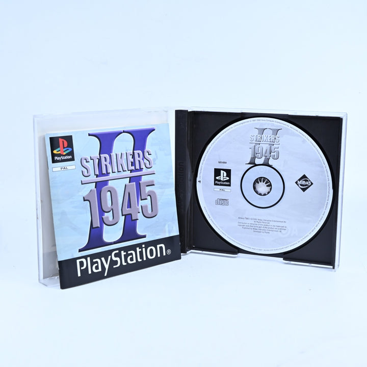 Strikers 1945 II - Sony Playstation 1 / PS1 Game + Manual - PAL - MINT DISC!