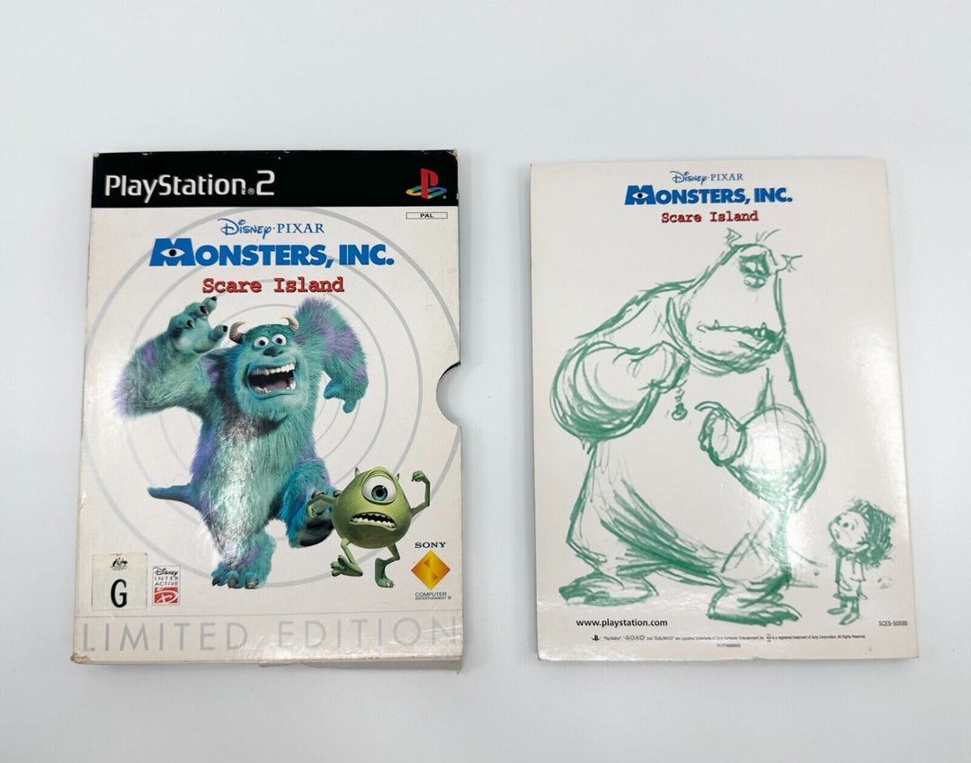 Monsters, Inc. Scare Island Limited Edition - Sony Playstation 2 / PS2 Game