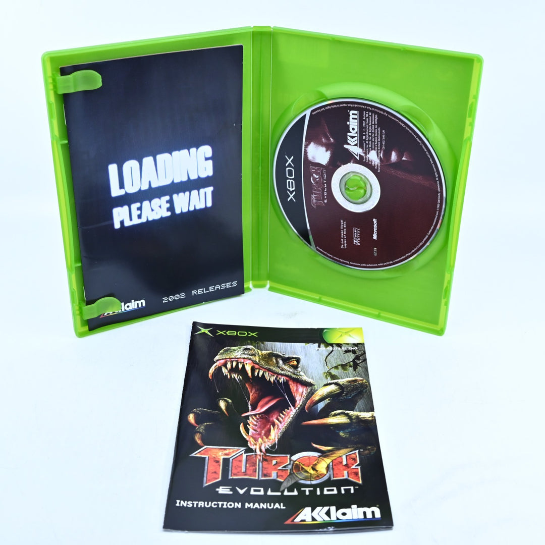 Turok Evolution - Original Xbox Game + Manual - PAL - MINT DISC!
