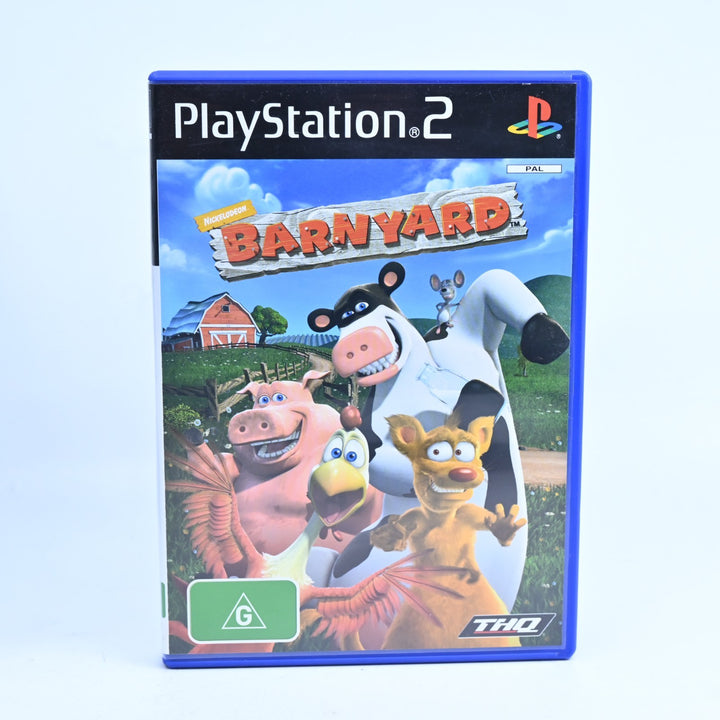 Barnyard - Sony Playstation 2 / PS2 Game + Manual - PAL - MINT DISC!