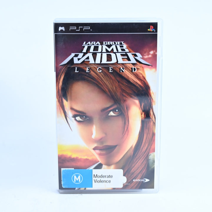 Lara Croft: Tomb Raider Legend - Sony PSP Game + Manual - FREE POST!