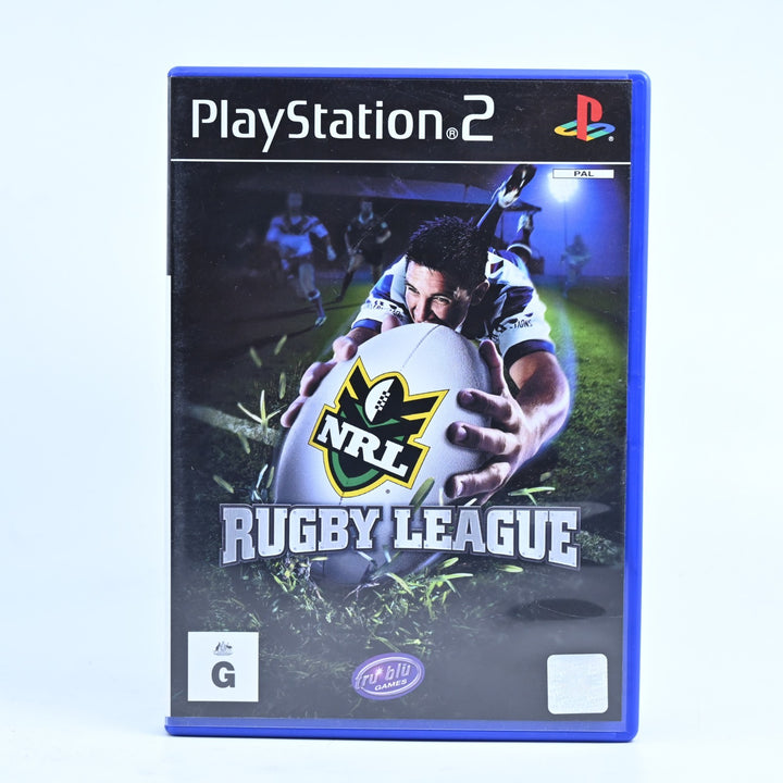 NRL Rugby League - Sony Playstation 2 / PS2 Game + Manual - PAL - MINT DISC!