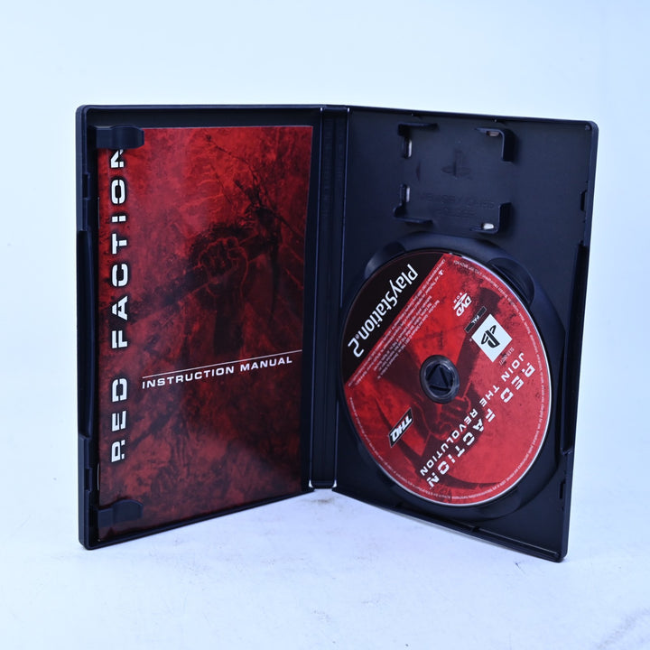 Red Faction - Sony Playstation 2 / PS2 Game + Manual - PAL - FREE POST!