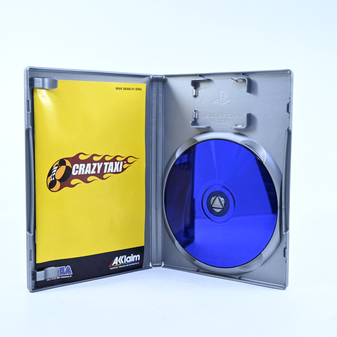 Crazy Taxi - Sony Playstation 2 / PS2 Game + Manual - PAL - MINT DISC!