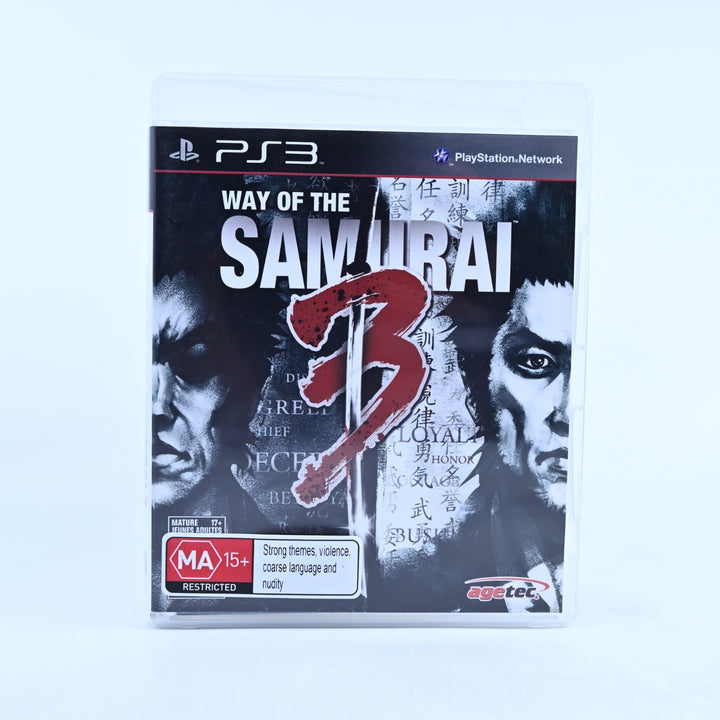 Way of the Samurai 3 - Sony Playstation 3 / PS3 Game + Manual - MINT DISC!