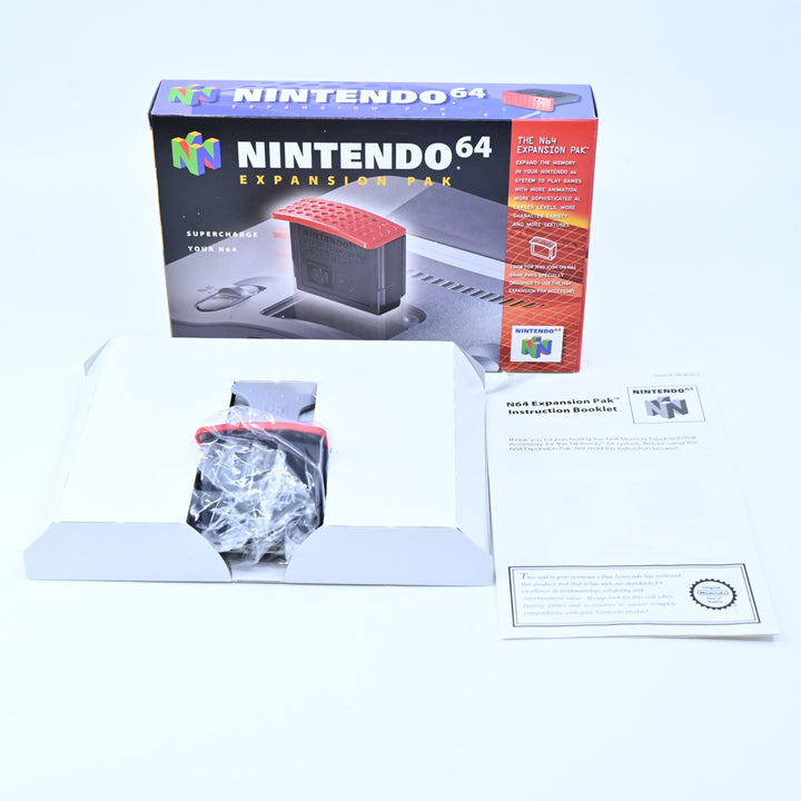 Boxed Expansion Pak - N64 / Nintendo 64 Accessory - PAL - FREE POST!