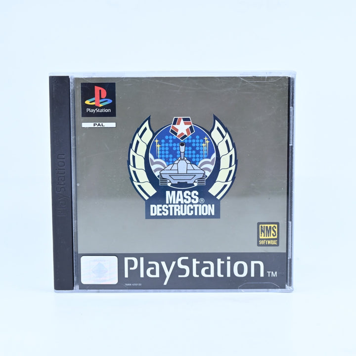 Mass Destruction - Sony Playstation 1 / PS1 Game + Manual - PAL