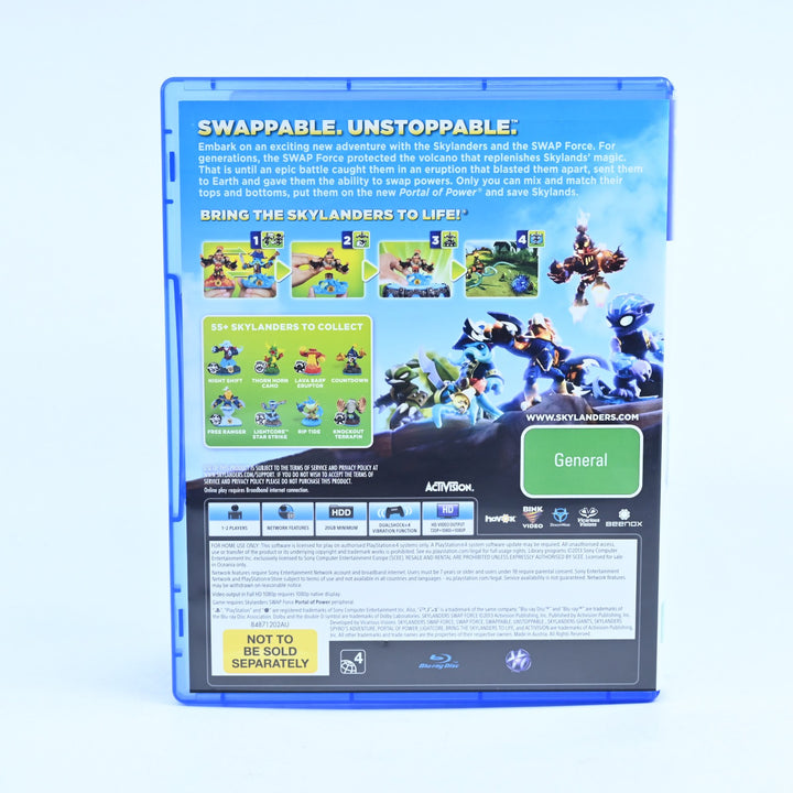 Skylanders: Swap Force - Starter Set - Sony Playstation 4 / PS4 Game
