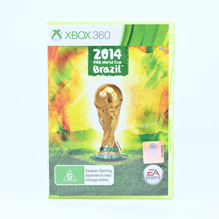 2014 FIFA World Cup Brazil - Xbox 360 Game + Manual - PAL - MINT DISC!