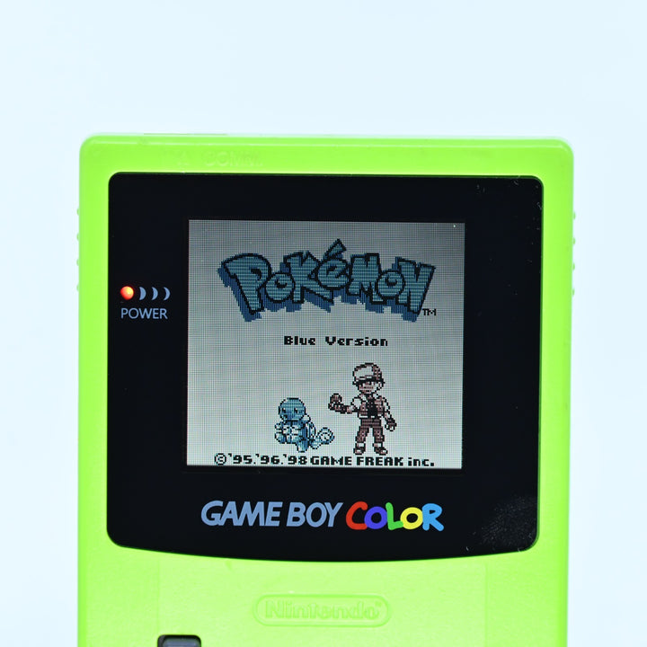 Kiwi Green - Nintendo Gameboy Color Console - CGB-001 - FREE POST!