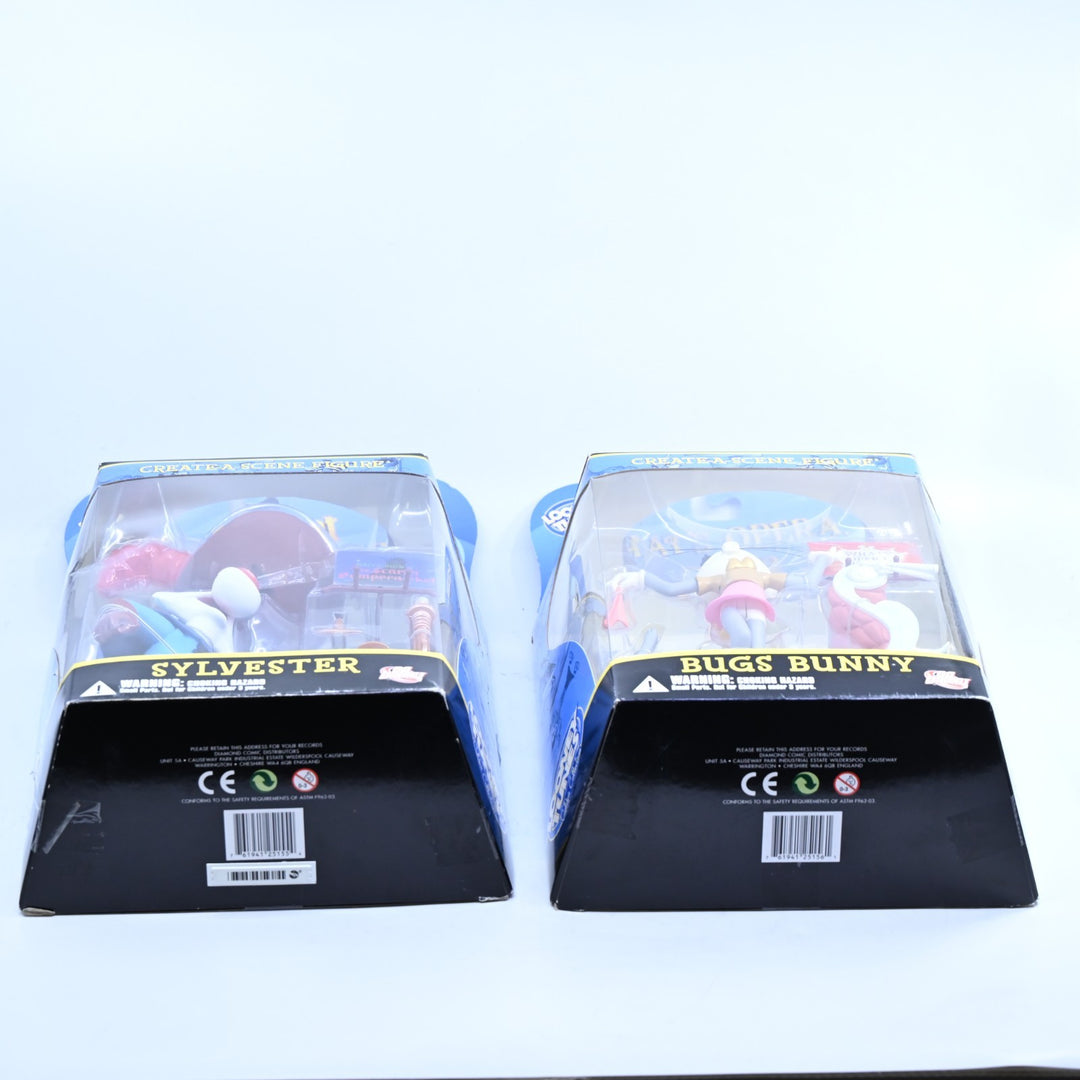 SEALED! Looney Tunes - Create-A-Scene Complete Series 1 Set - DC Direct Figure