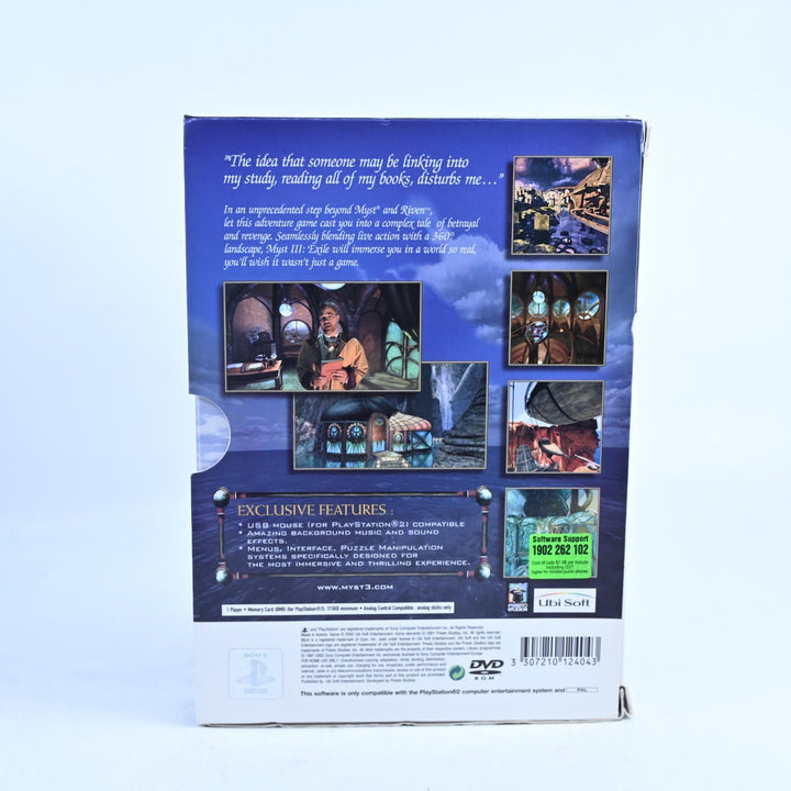 Myst III: Exile - Special Edition - Sealed Game -  PS2 Game + Manual - PAL