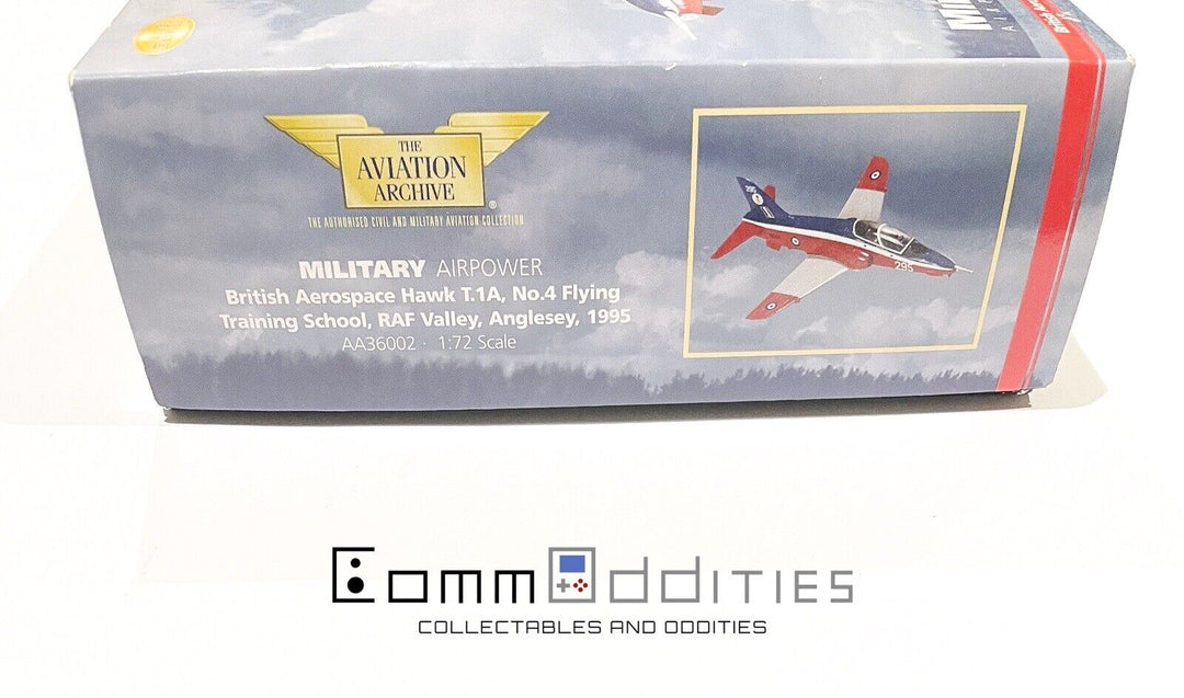 Corgi British Aerospace Hawk T.1A Flying Plane/ Jet Valley Anglesey AA36002 1:72