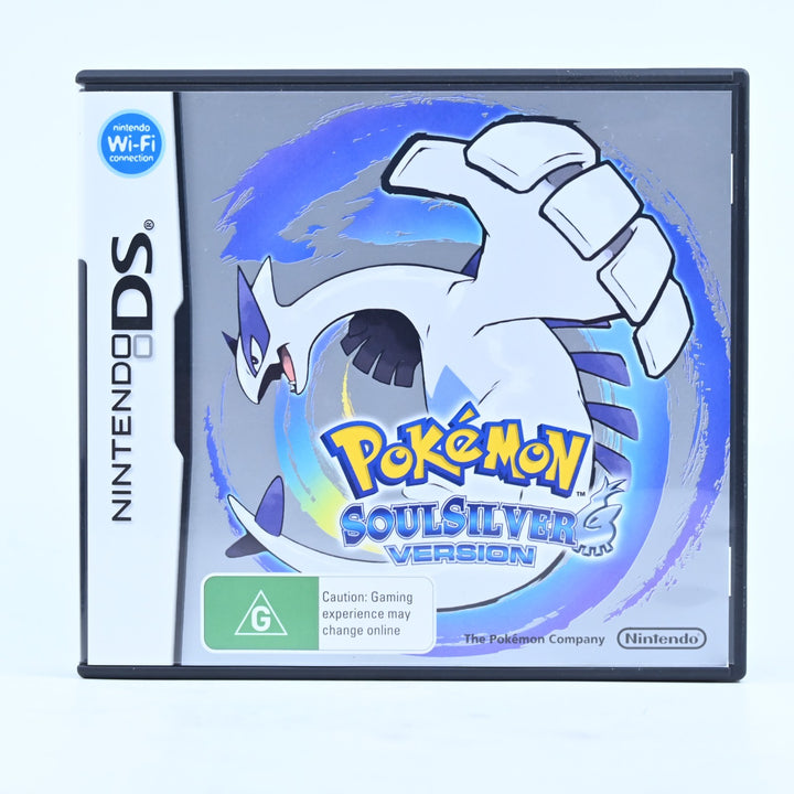 Pokemon SoulSilver - Nintendo DS Game - AUS PAL + Manual - Soul Silver