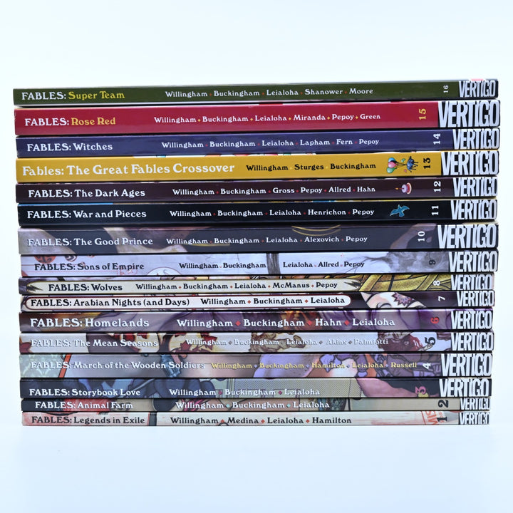 Fables - Issues 1-16 - Bill Willingham - TPB - Vertigo Comics