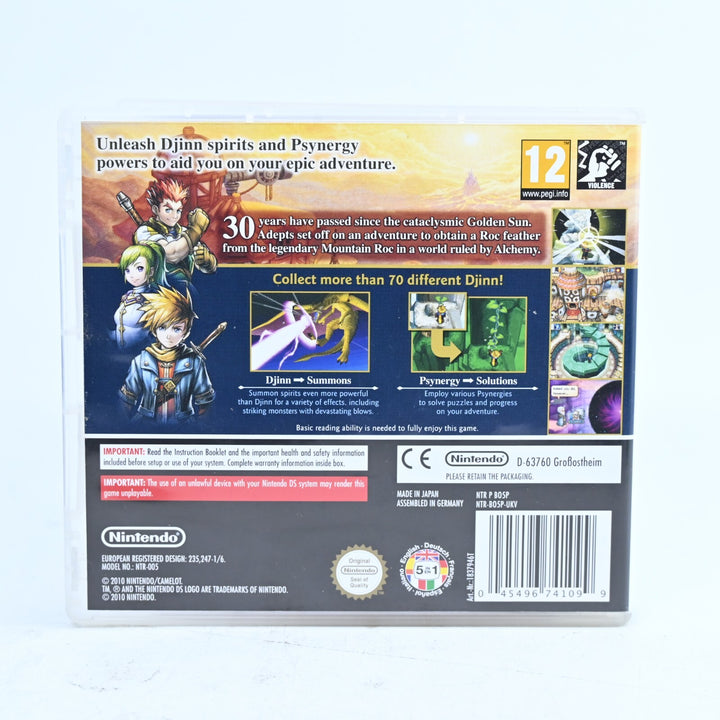 Golden Sun: Dark Dawn - Nintendo DS Game - PAL + Manual - FREE POST!