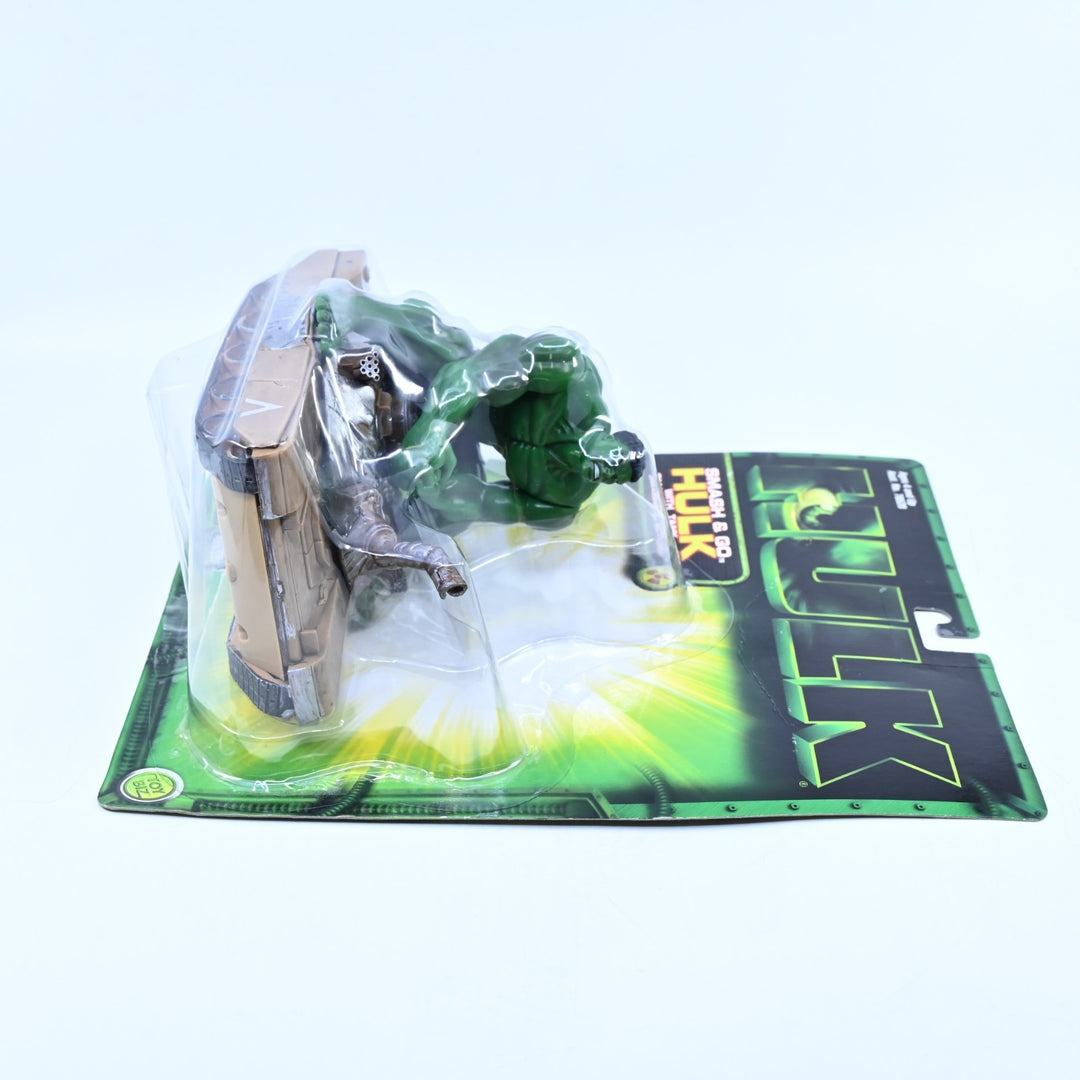 SEALED! Smash & Go Hulk Action Figure With Tank - Marvel - Action Figure